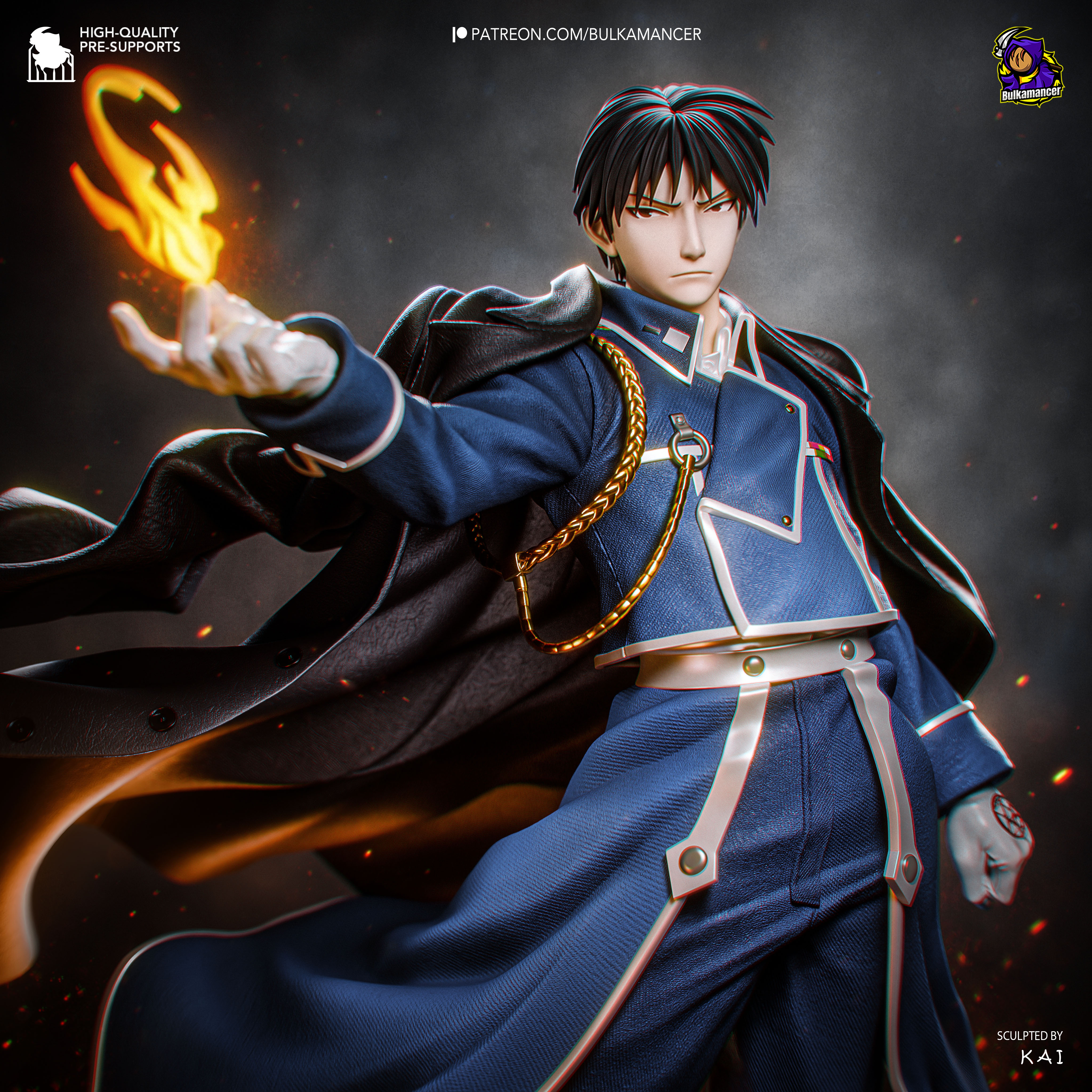 Roy Mustang - Fullmetal Alchemist