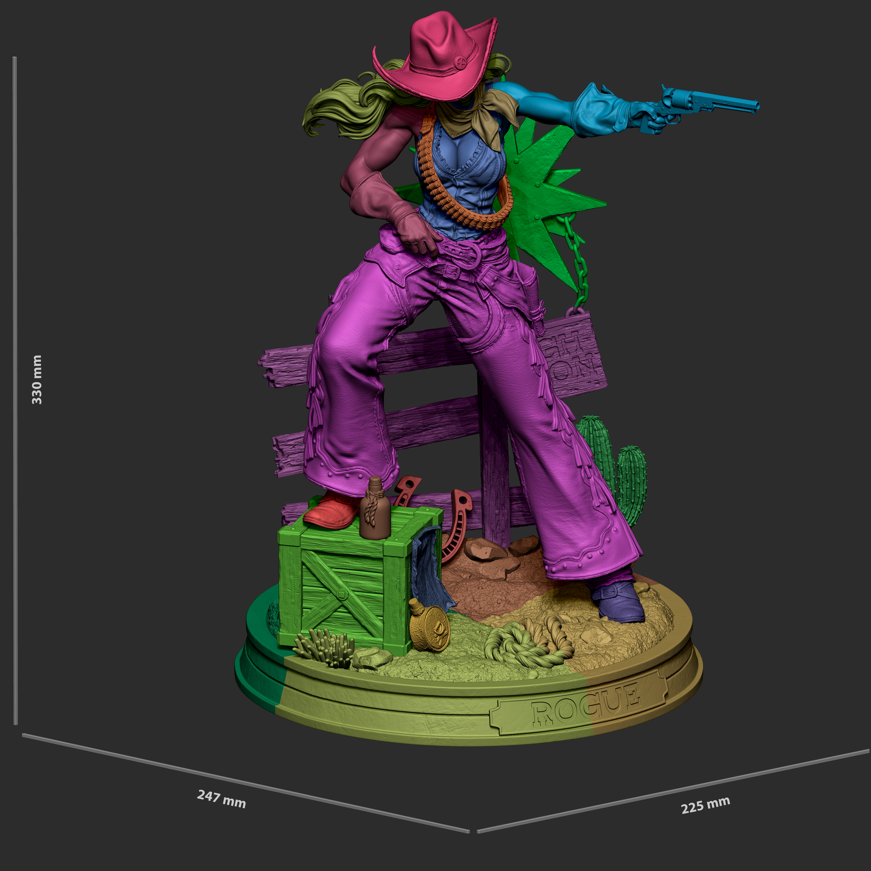 Cowgirl Rogue - X-Men