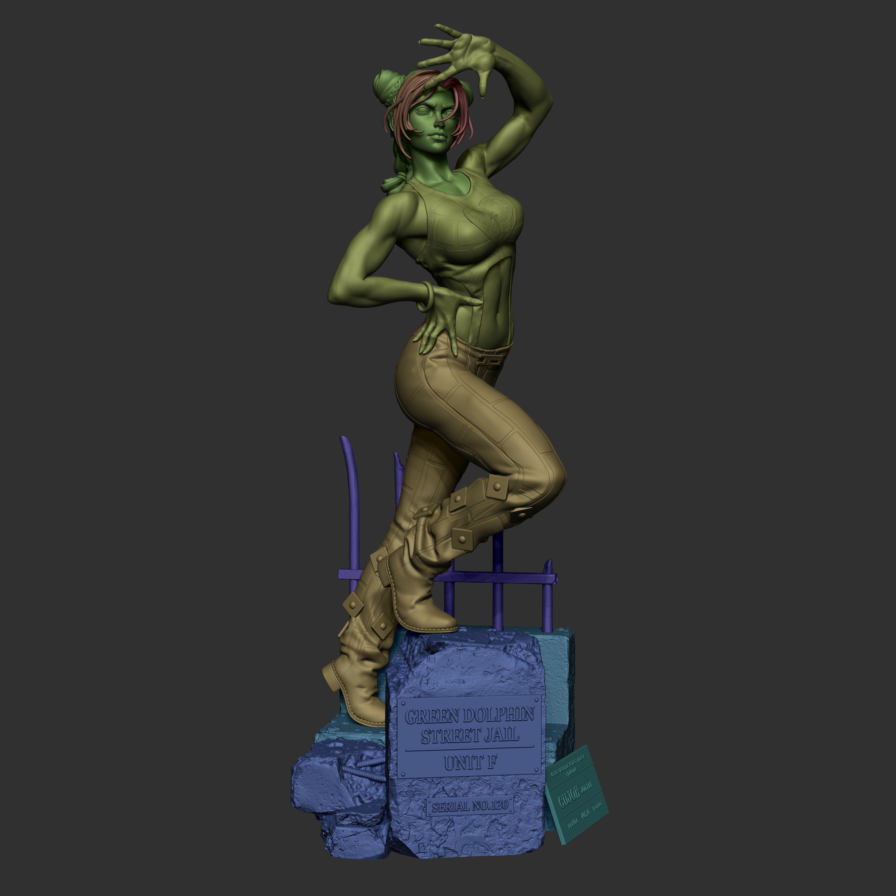 Jolyne Cujoh - JoJos Bizarre Adventure - Stone Ocean