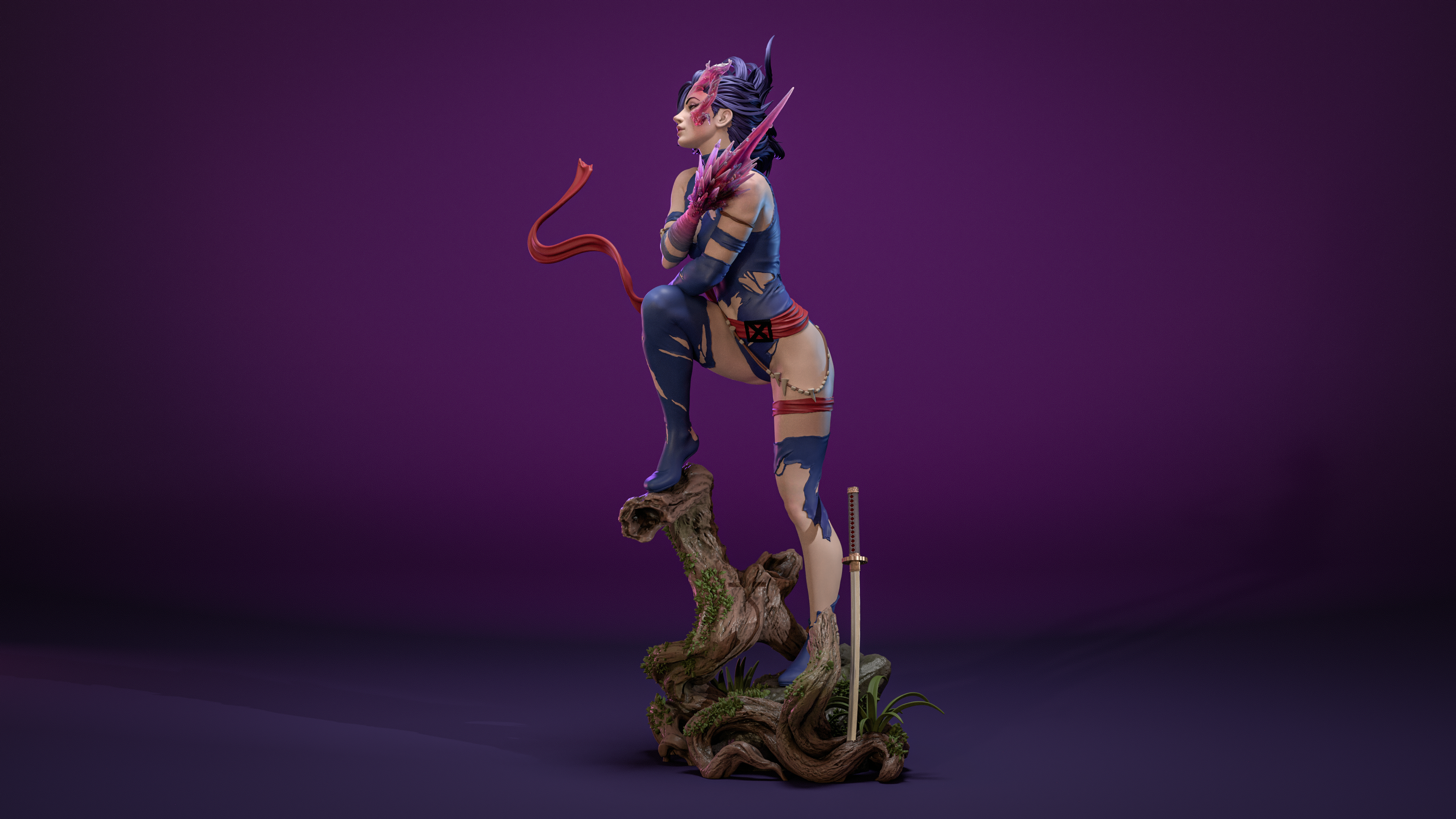Savage Land Psylocke - X-Men