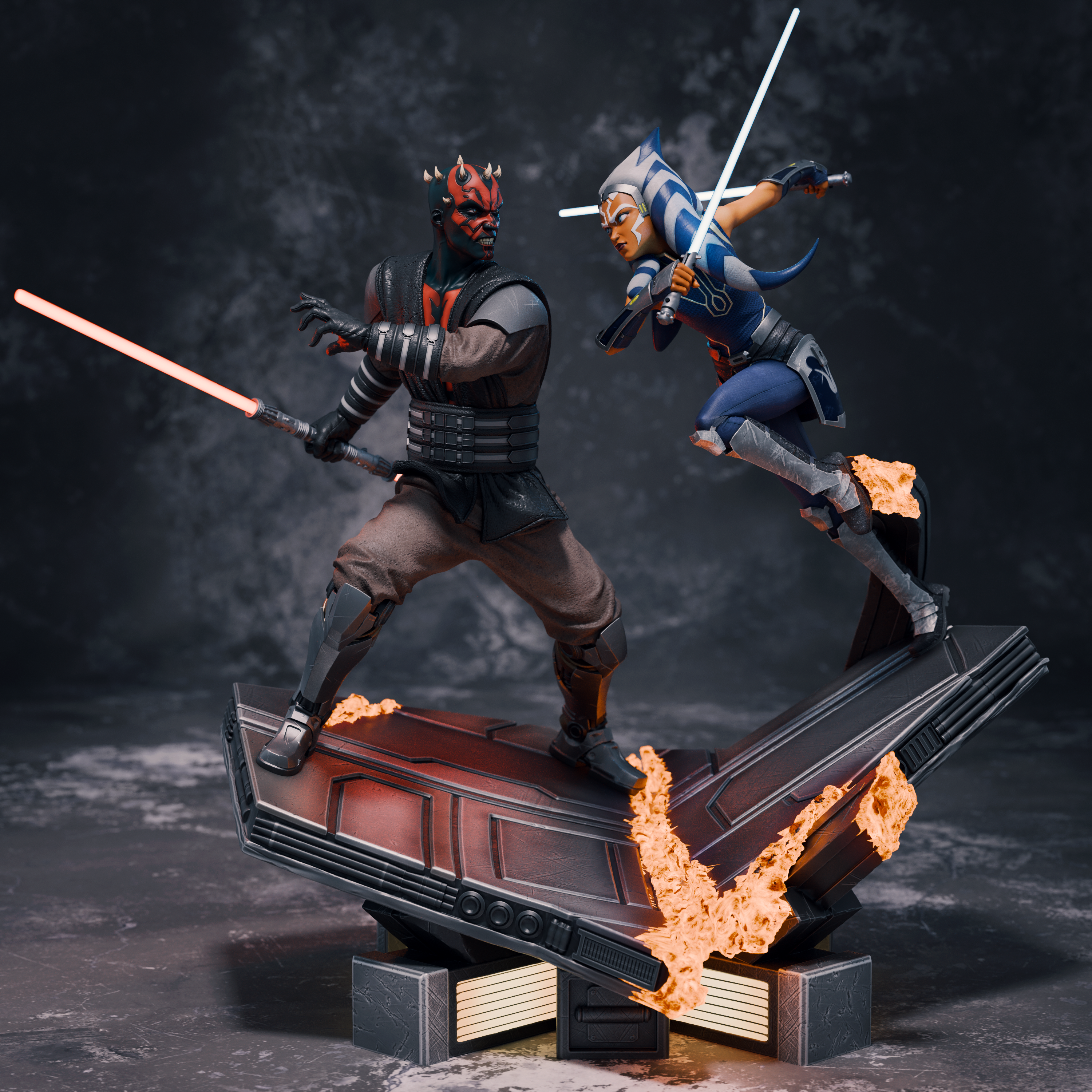 Ahsoka Tano Vs Darth Maul