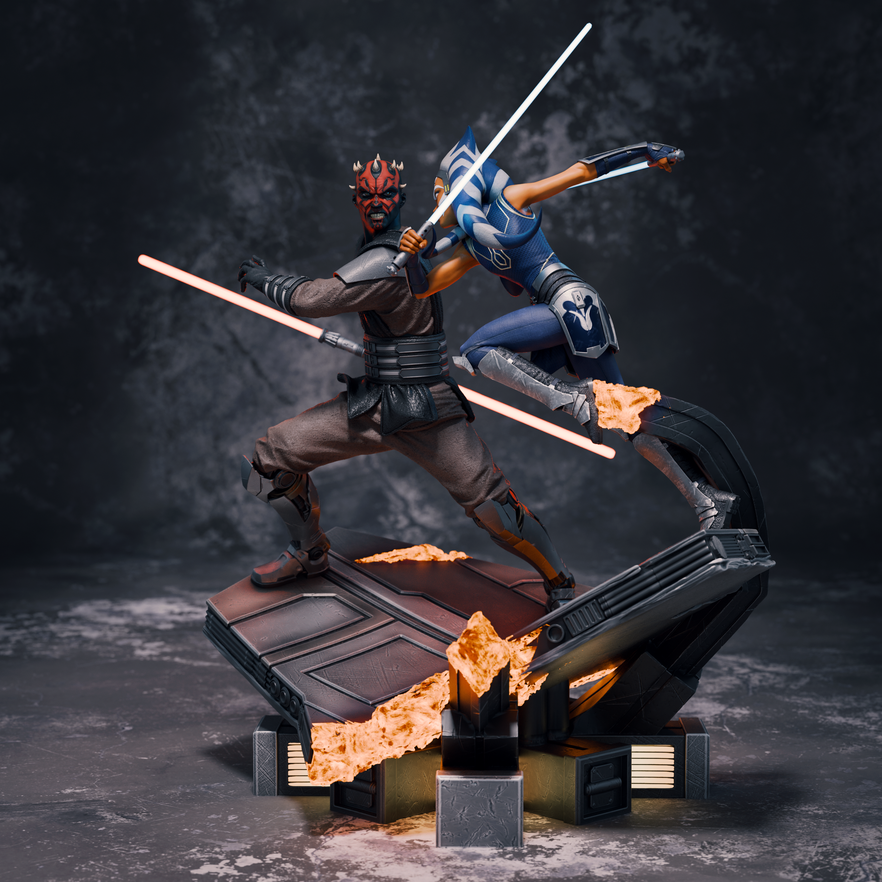Ahsoka Tano Vs Darth Maul
