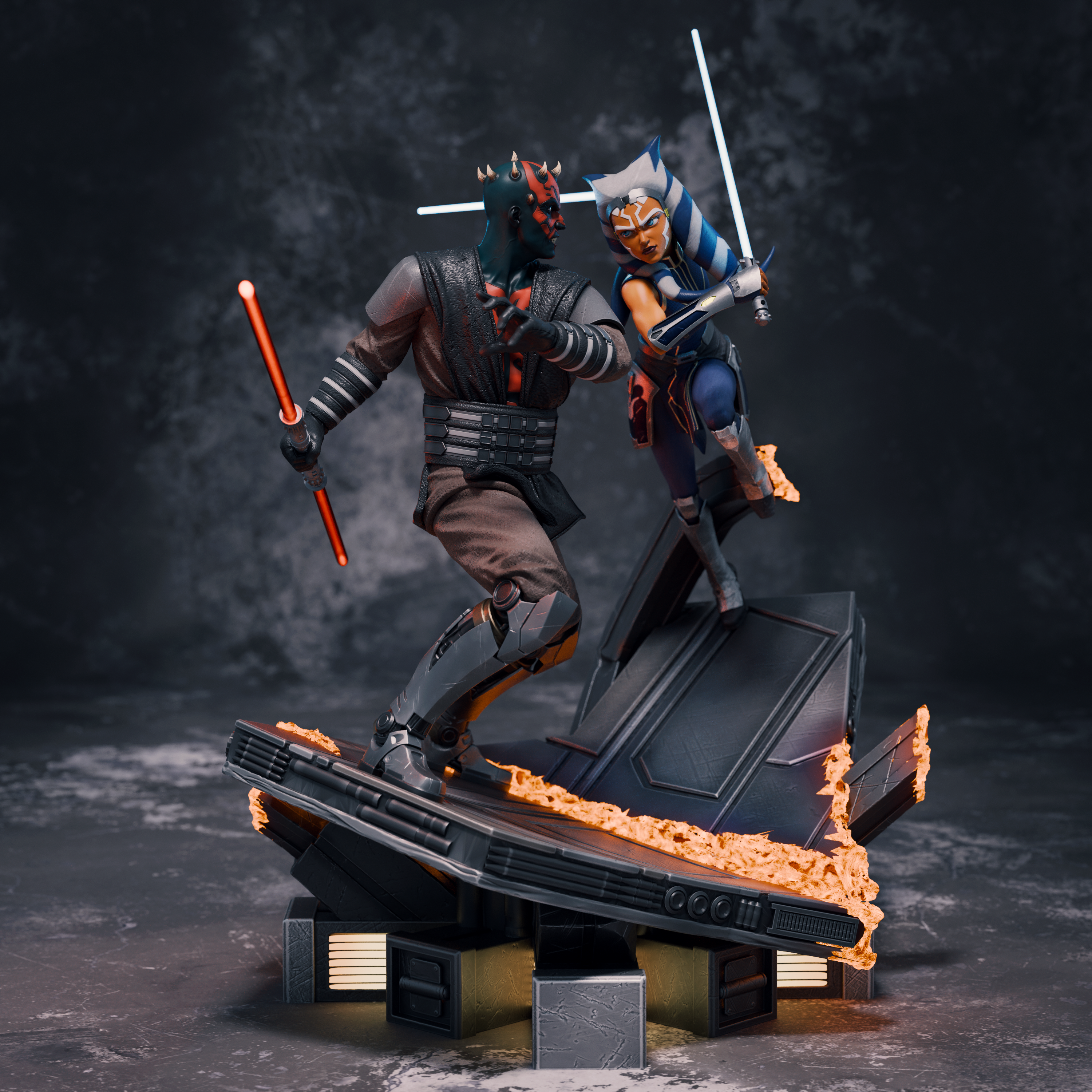 Ahsoka Tano Vs Darth Maul