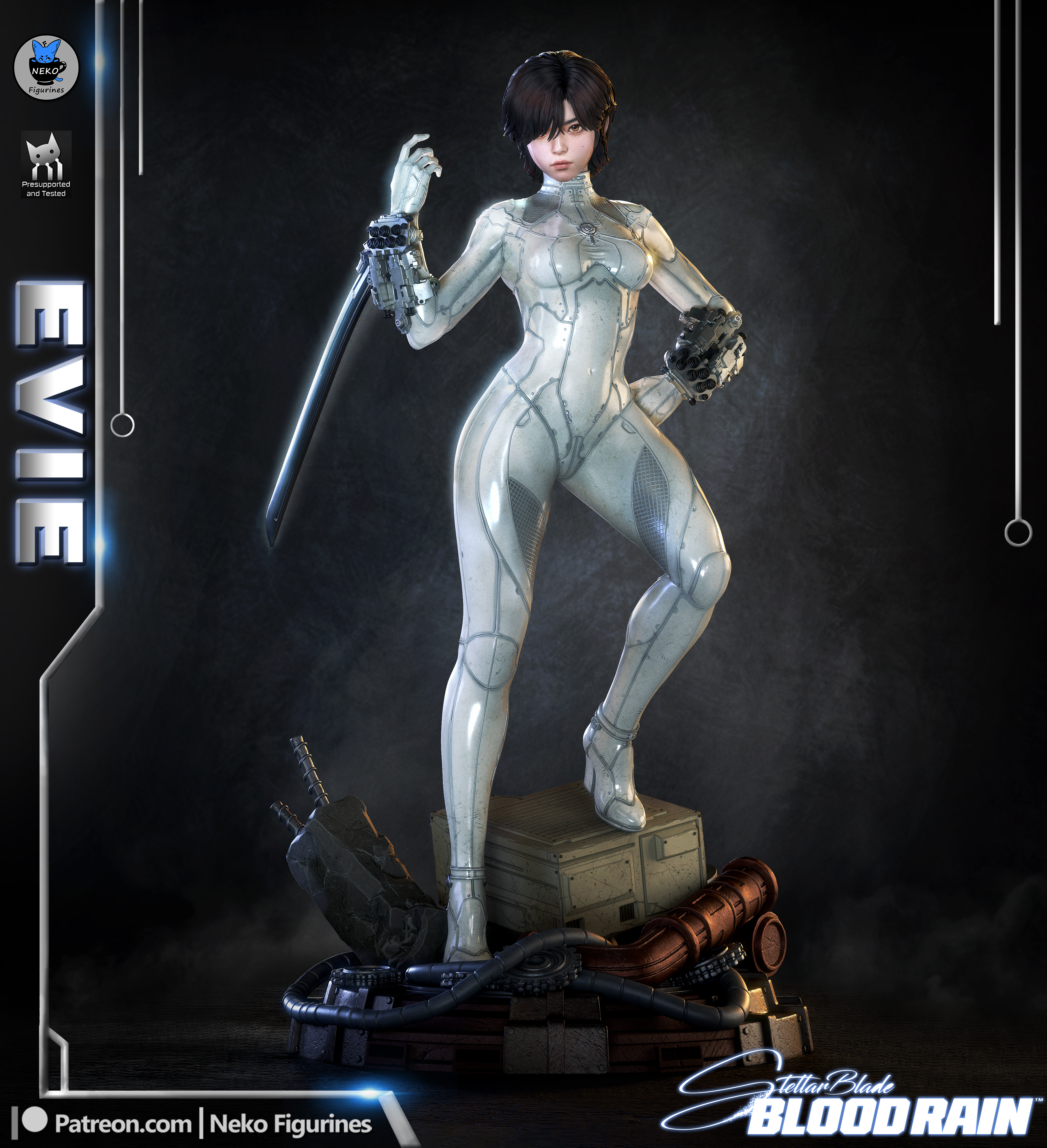 Evie - Stellar Blade BloodRain