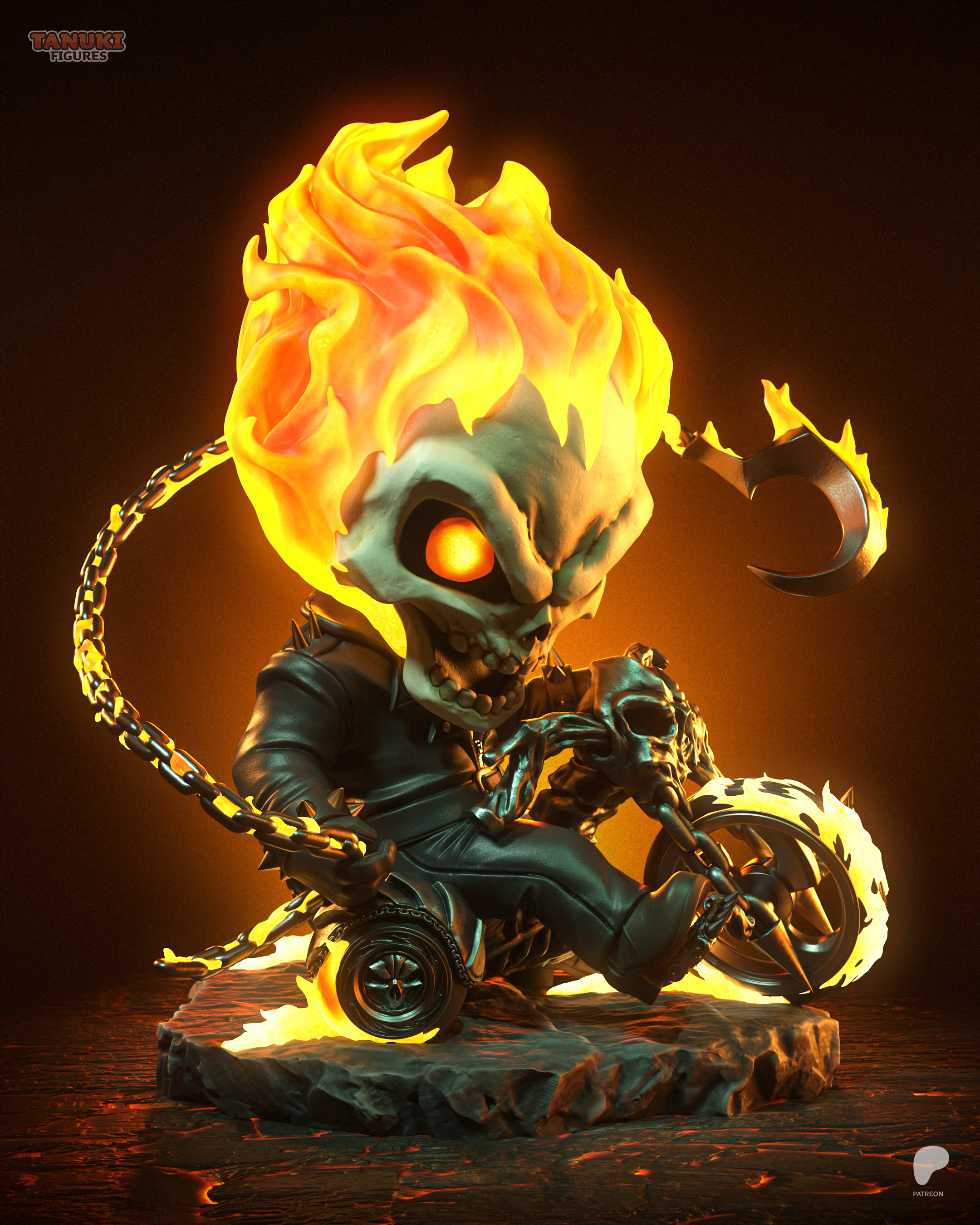 Ghost Rider - Chibi