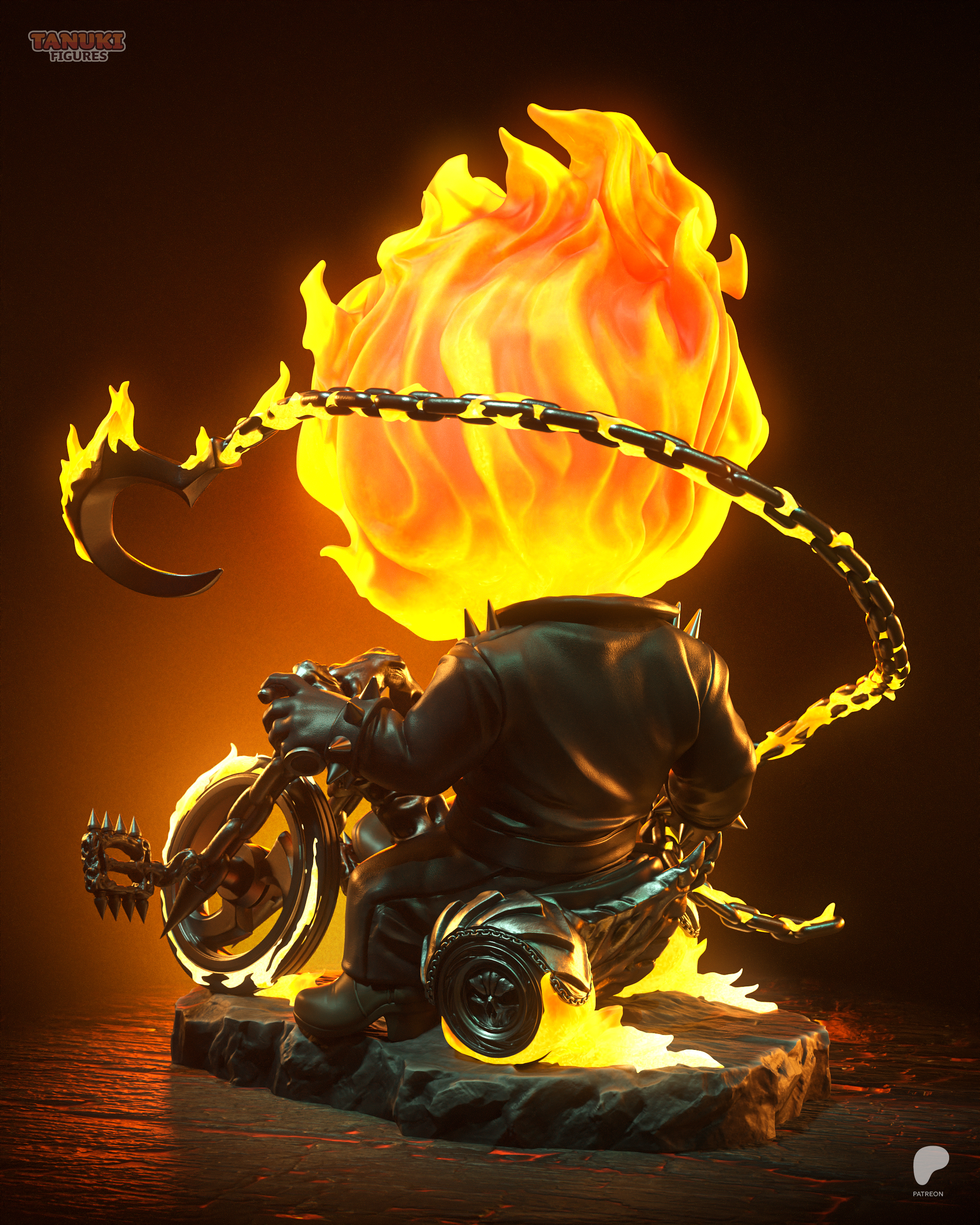 Ghost Rider - Chibi