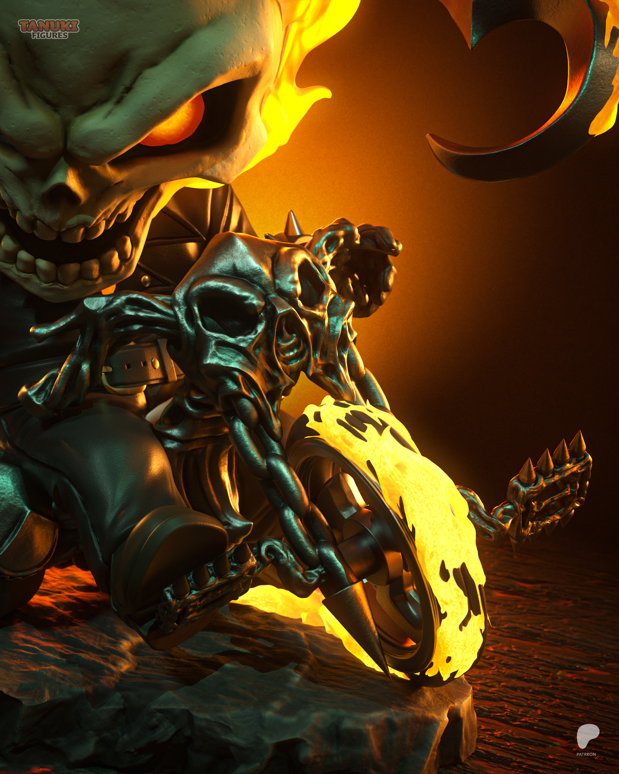 Ghost Rider - Chibi