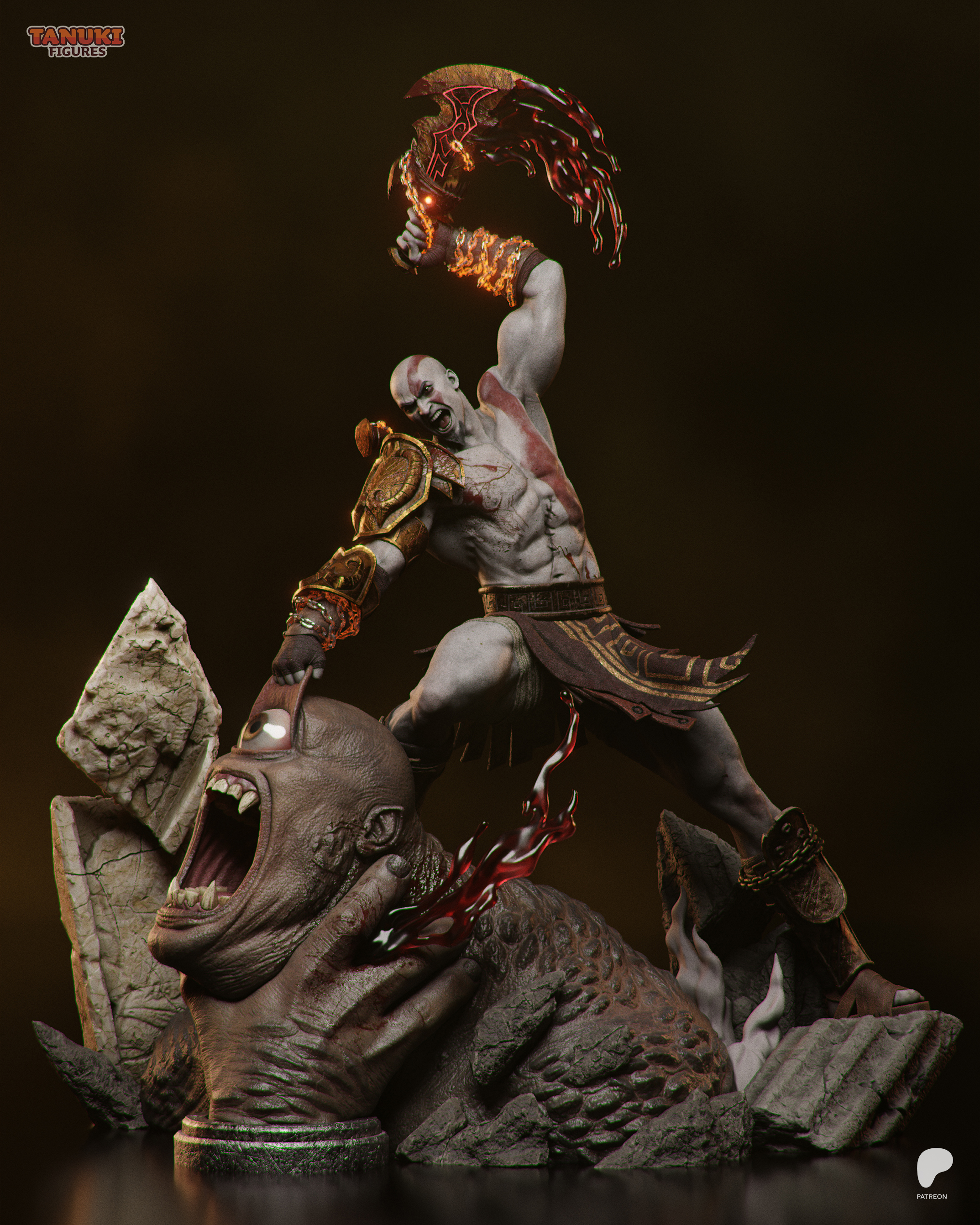 Kratos - Diorama