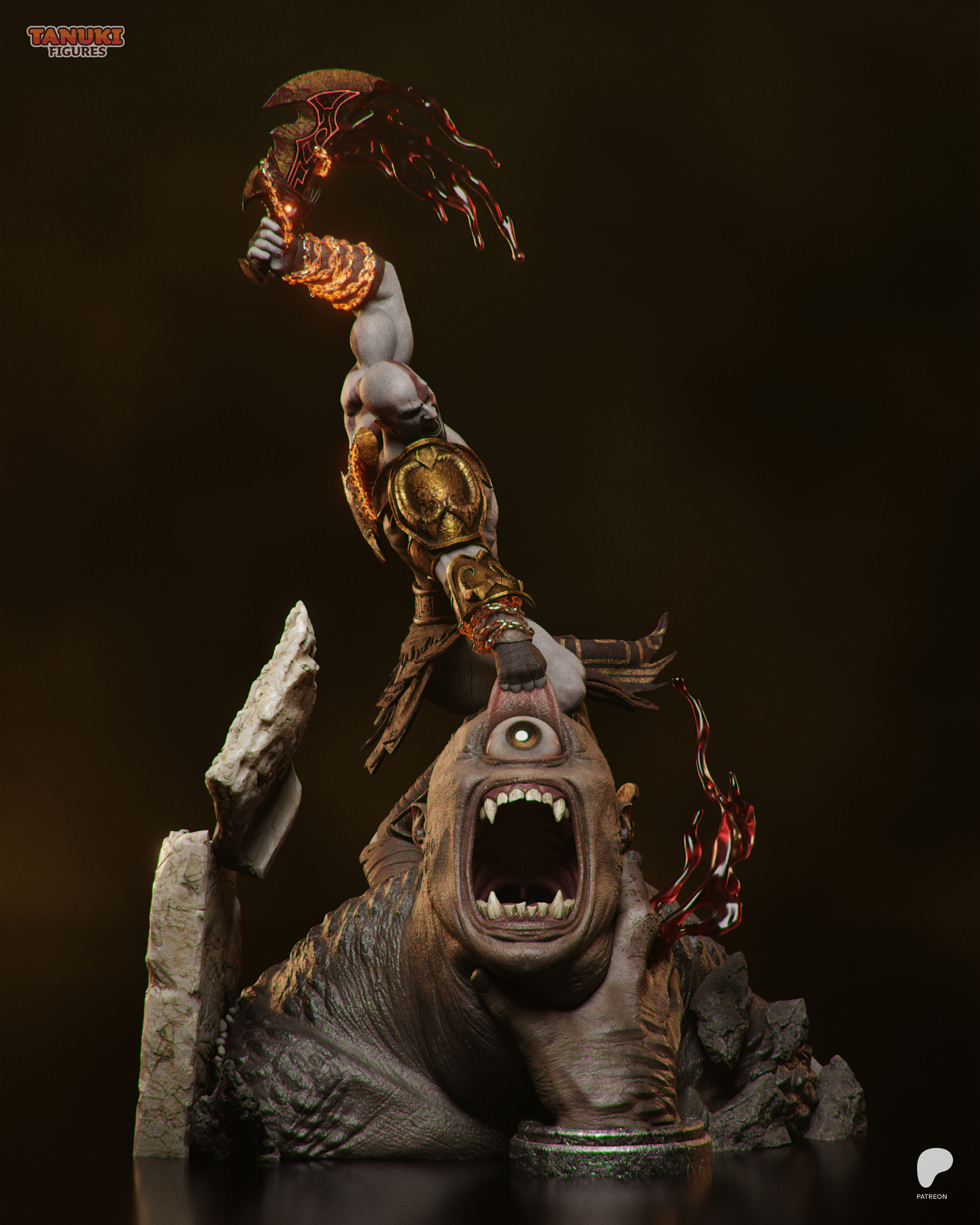 Kratos - Diorama