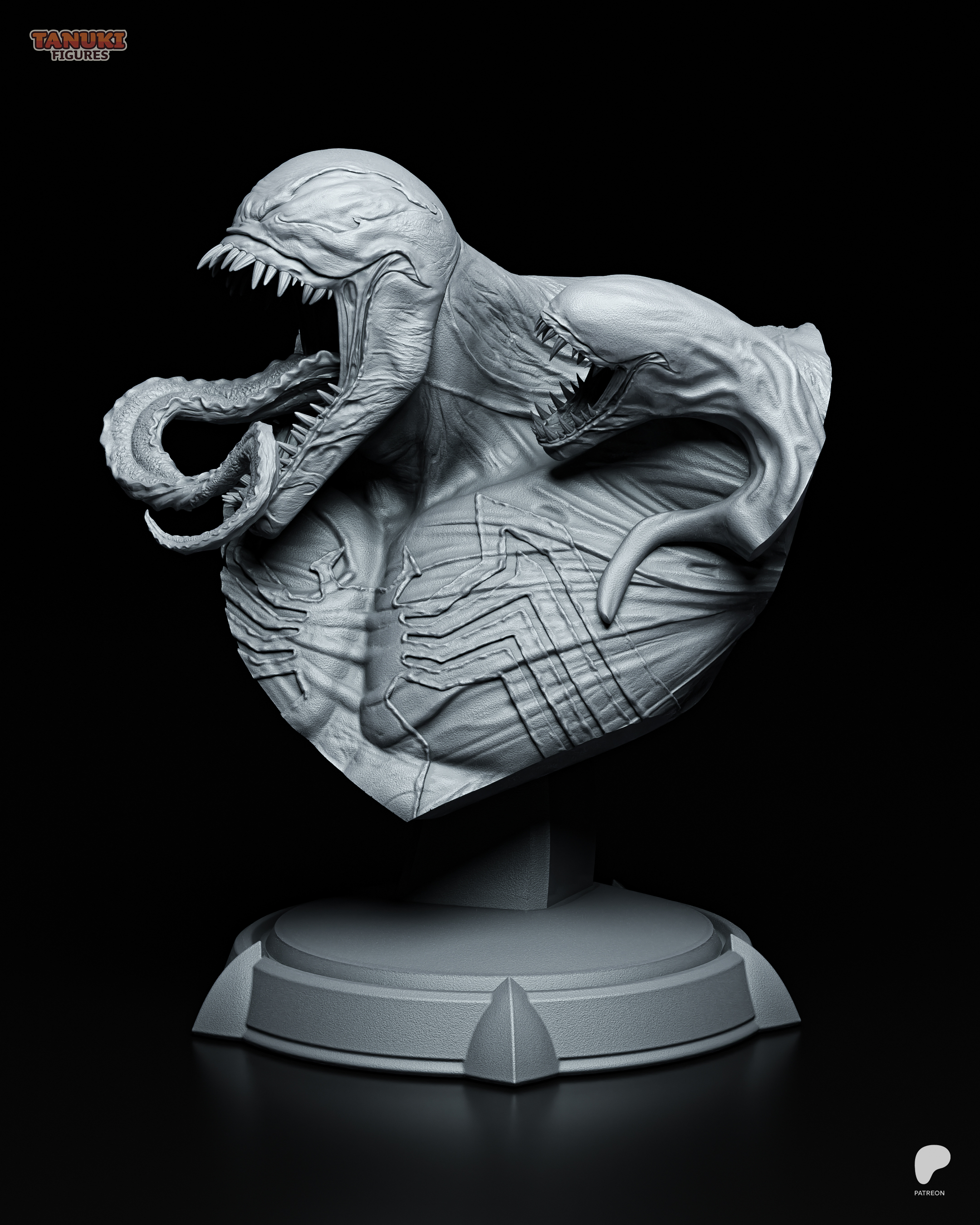 Spiderman-Venom Diorama